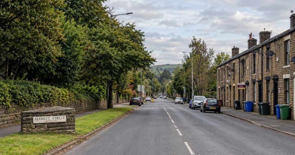 Whitworth with view of Market Street